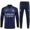 Real Madrid Training Sweatshirts Quarter-zip 2023-24 Marine Für Kinder